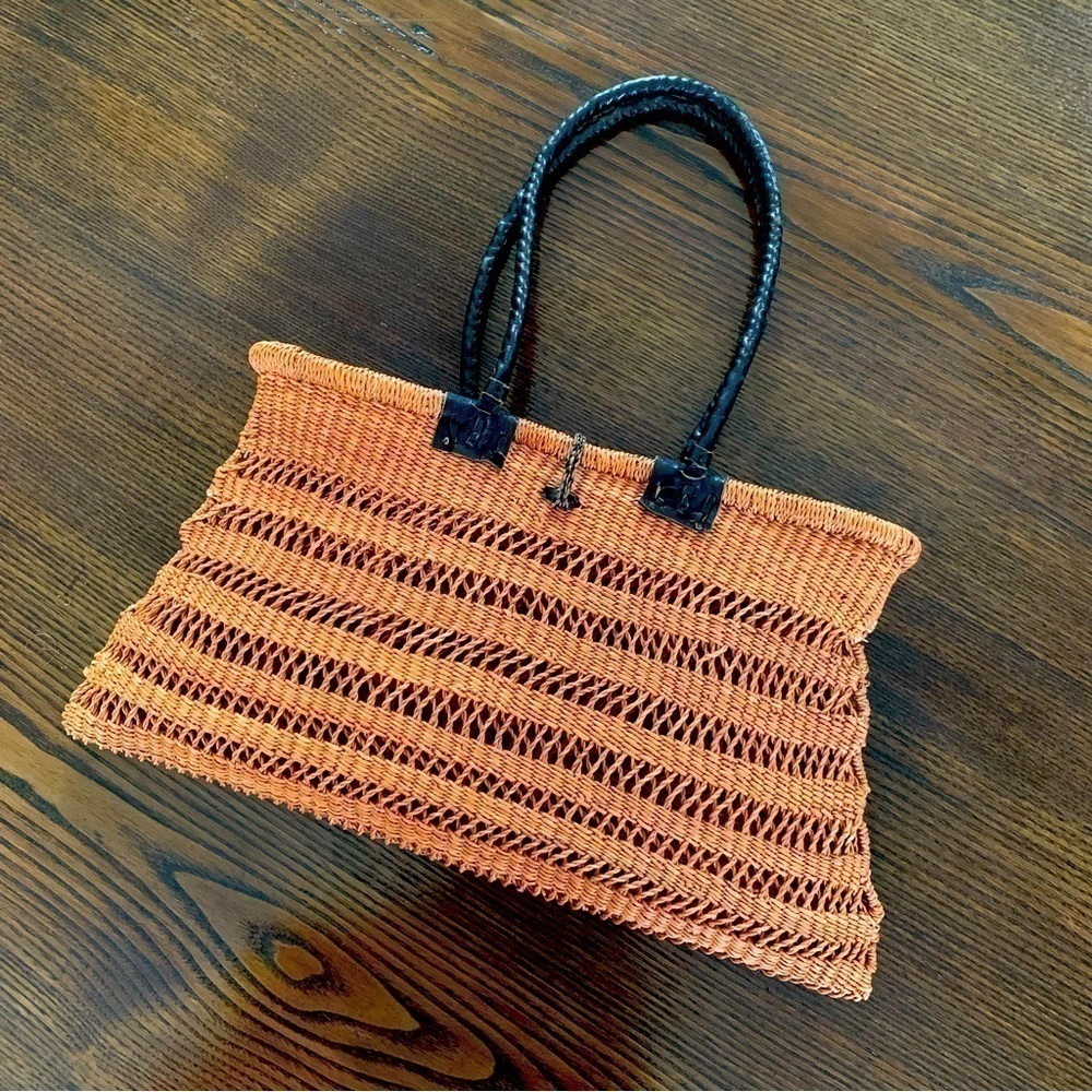 Wicker hand bag - Picture 10 of 11